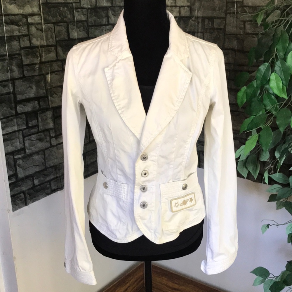 Diesel Military Style Fall Jacket/Blazer